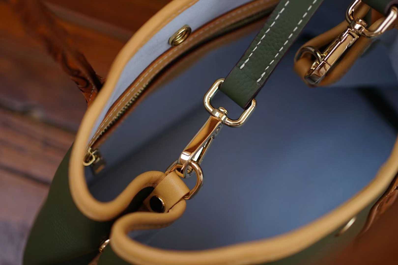 Hand-tooled premium leather handbags and top-handle tote bags for wholesale - 7