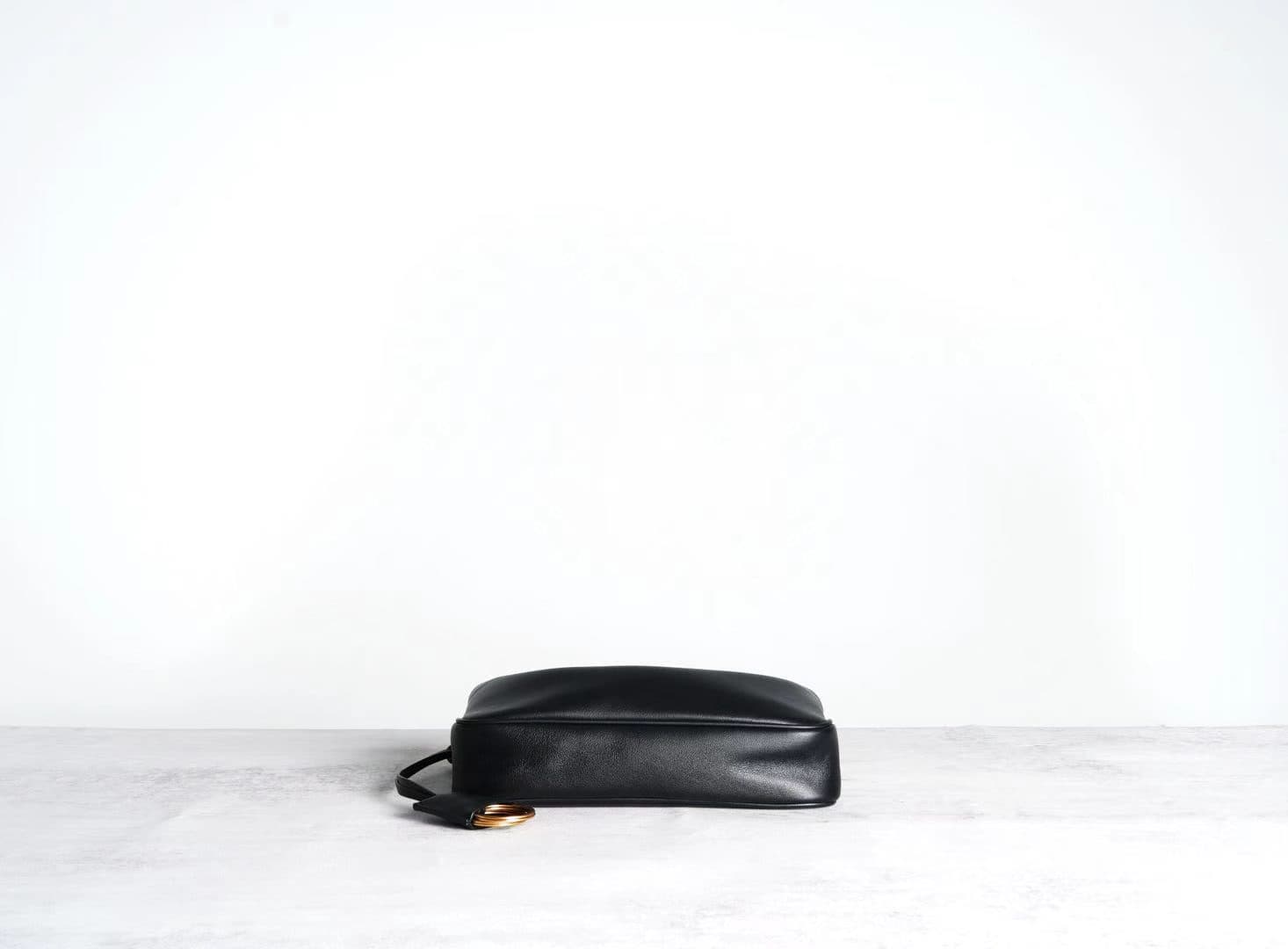 black-leather-mini-shoulder-bag - 7