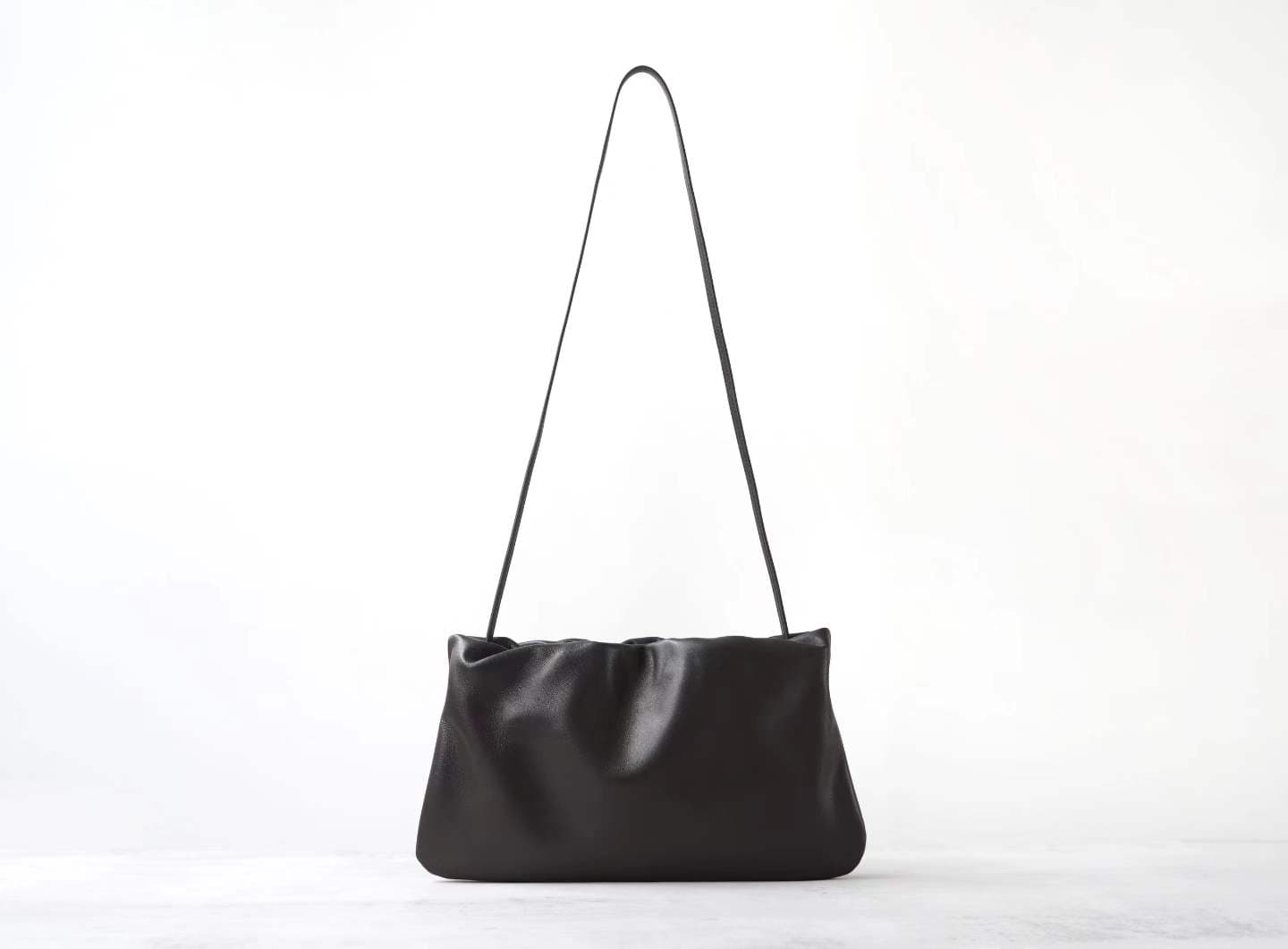 full lambskin leather shoulder bag luxury handbag - 2